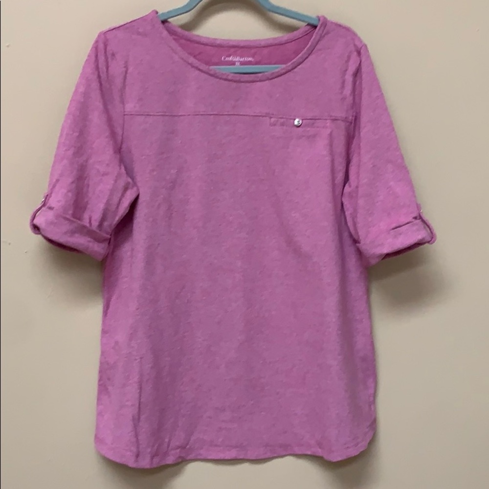 🛍Croft & Barrow pink top